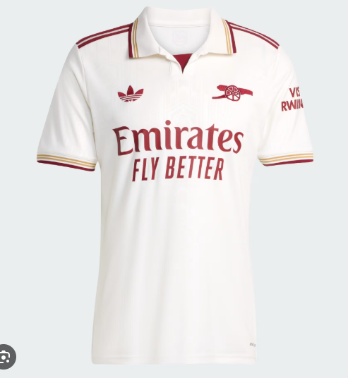 Arsenal FC2025/2026 limited offers.Jersey for men-stylish white soccer shirt,breathable fabric,premium fan Edition