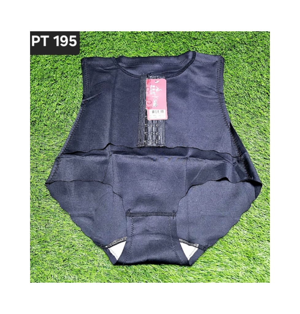 CurveShape Corset | Waist Trainer Tummy Control | Firm Compression & Back Support | Black