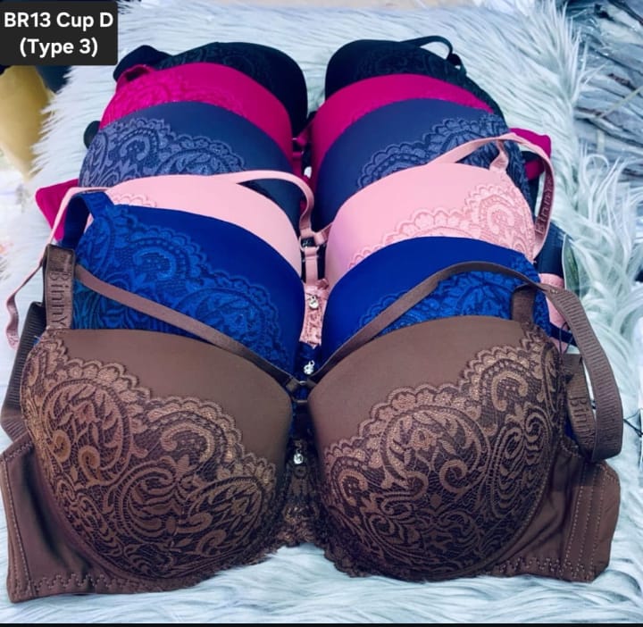 1 PC of D-Cup Sexy and Elegant  Romantic Bra | Seductive Mesh | Romantic Lingerie | Cup D