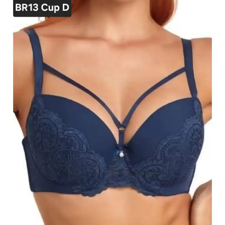 1 PC of D-Cup Sexy and Elegant  Romantic Bra | Seductive Mesh | Romantic Lingerie | Cup D