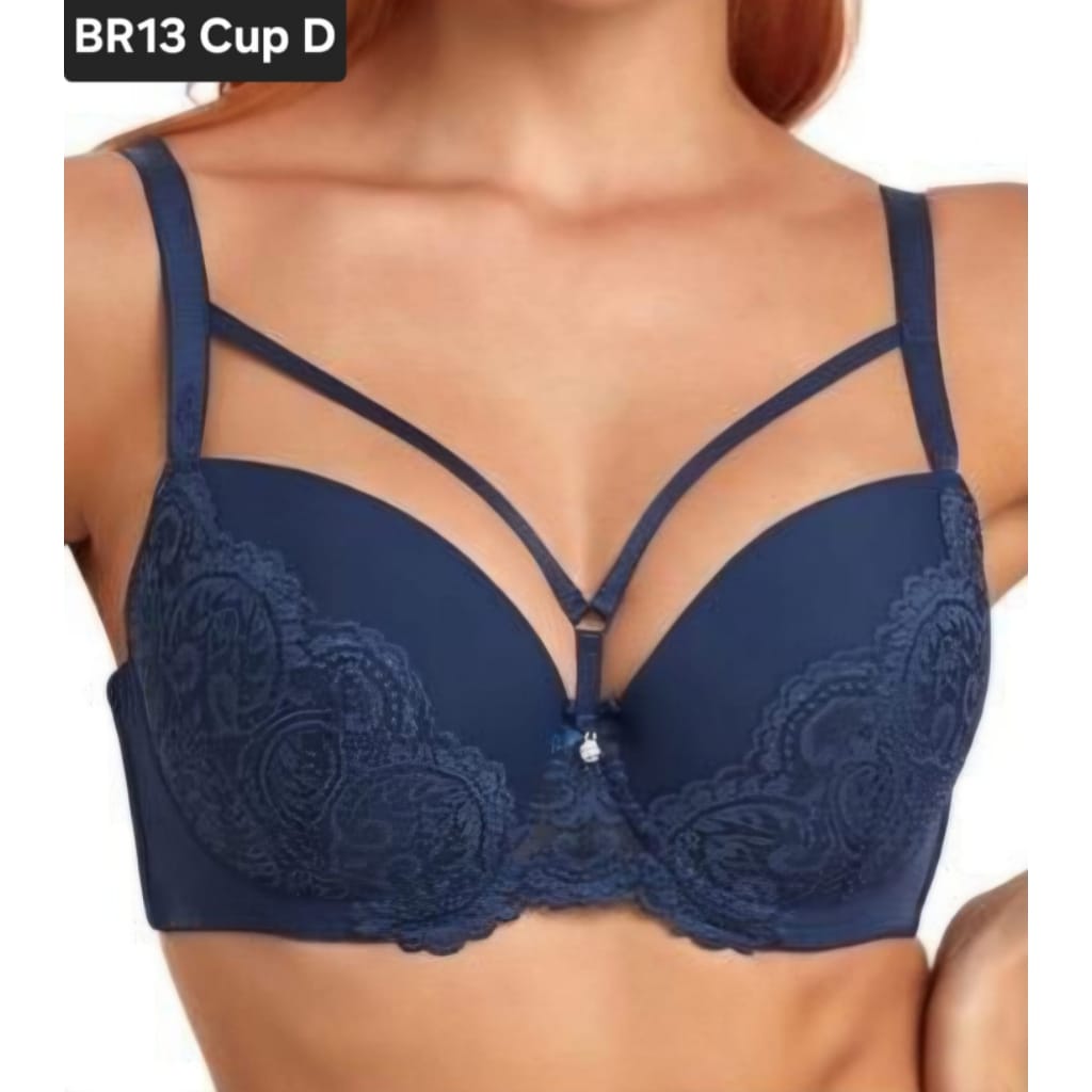 1 PC of D-Cup Sexy and Elegant  Romantic Bra | Seductive Mesh | Romantic Lingerie | Cup D