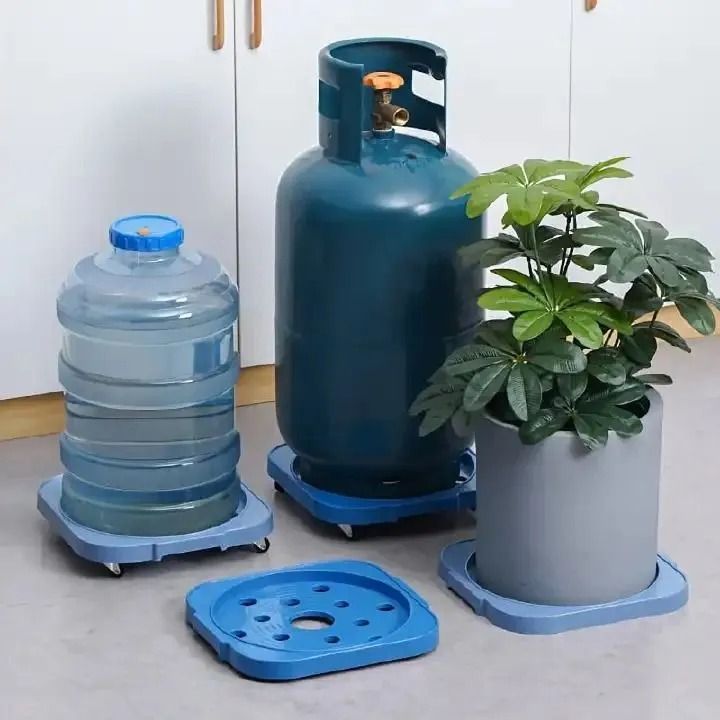 4 wheels Plastic tray type gas cylinder trolley stand now available in 2 colours NOW AVAILABLE!!!!!!!!!!!!!!!!