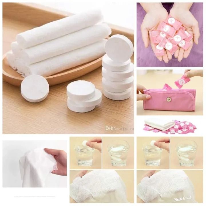 CLEARANCE OFFER MAGIC COMPACT TOWELS Pack of 20pcs – Portable Disposable Compressed Hand Towels for Travel, Gym, Kitchen, Car, Camping, Hiking, and Home Use