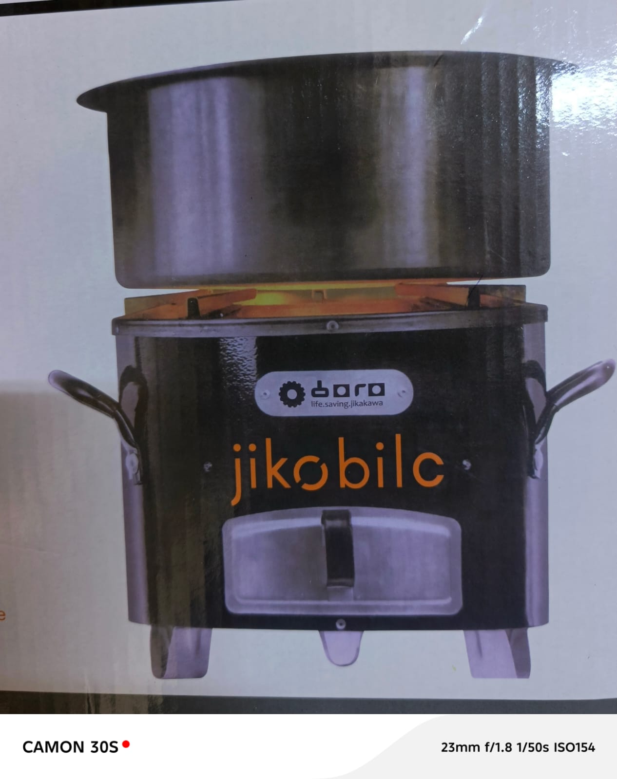 Jiko Koa large and medium sizes Heavy Duty Charcoal Stove (Large Size)