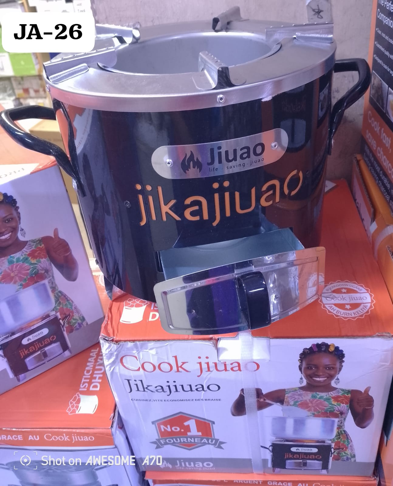 🔥 JA-29 Charcoal Jiko Stove – Heavy Duty Cooking Stove