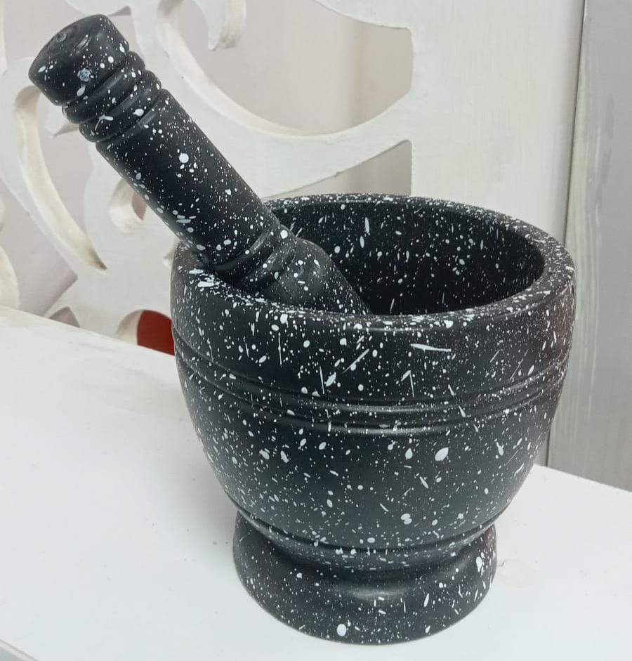 High quality A021 Marble (Plastic) Mortar & Pestle set. Kitchen & Dining room appliances Modify (1pc)