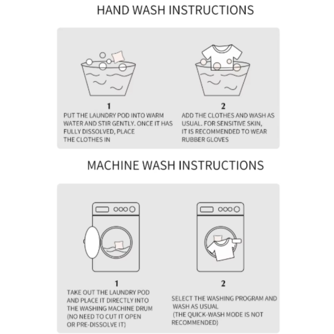 Jieti 4in1 Extra Clean Laundry Pods 30pods pack Colour Protection Floral Ocean Fragrance Deep Clean & Softener Washing Machine Liquid Detergent Pods Gel Scent Booster Cleaning Loads Tablets - For all