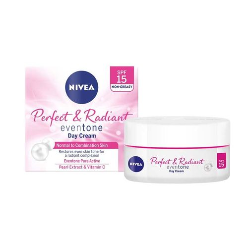 NIVEA Perfect & Radiant Even Tone Day Cream SPF 15 For Women-50ml