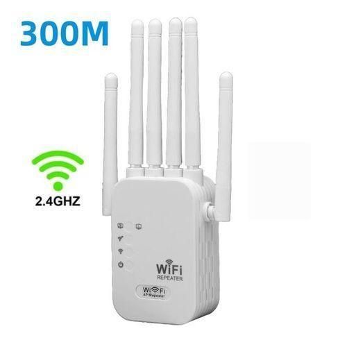 Wireless Dual Band WiFi Extender 2.4GHz & 5GHz – WiFi Amplifier Signal Booster, Long Range Coverage, High-Speed Router Repeater for Home & Office