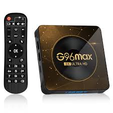 G96 Max Android TV Box – 4K/6K/8K UHD Streaming, Android 11–14, 4GB RAM, 32GB Storage, Dual-Band WiFi, Bluetooth, HDMI Smart Media Player