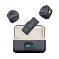 SX21 Wireless Microphone – Portable Wireless Mic System, Plug & Play, Noise Reduction, Long‑Range Transmission, Rechargeable for Streaming, Karaoke & Recording