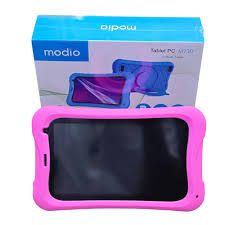 Modio M730 Kids Tablet – 7-Inch Android 10, 6GB RAM, 128GB/256GB Storage, 4G/5G LTE + WiFi, Quad-Core, Parental Control, Learning Apps, Protective Case & Stylus for Children