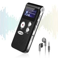 8GB Digital Voice Recorder – Portable Audio Recording Device, High‑Quality Sound Capture, Built‑in Microphone, Easy One‑Touch Recording, USB Transfer for PC & Laptop