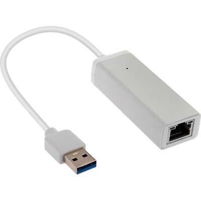 USB 2.0 to Ethernet Adapter – Wired LAN Network Converter for Laptop, PC, MacBook, Chromebook