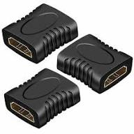 HDMI to HDMI Connector/Coupler – 19-Pin, 4K HD Video & Audio, Female-to-Female or Male-to-Male, Durable Signal Extender