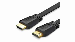 1.5M Flat HDMI Cable – Slim High-Speed 4K@60Hz, Gold-Plated, HDMI 2.0/1.4, Tangle-Free – For TV, PS5/Xbox, Laptop, Monitor & Projector