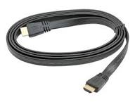 1.5M Flat HDMI Cable – Slim High-Speed 4K@60Hz, Gold-Plated, HDMI 2.0/1.4, Tangle-Free – For TV, PS5/Xbox, Laptop, Monitor & Projector