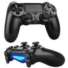 Sony DualShock 4 Wireless Controller – Ergonomic PS4 & PC Gamepad with Touchpad, Light Bar & Share Button (Black, Blue, Red)