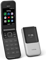Nokia 2720 Flip 4G LTE Feature Phone – 2.8” Internal Display, 1.3” External Screen, WhatsApp & Facebook, Google Assistant, 2MP Camera, WiFi Hotspot, Emergency Button, 1500mAh Battery – Classic Fold De