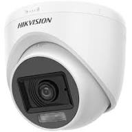Hikvision 2MP Smart Hybrid Light Dome HD Camera – 1080P Full HD CCTV Camera with Built-in Microphone, Human & Vehicle Detection, Color Night Vision, H.265+ Compression, IP67 Weatherproof