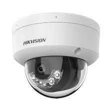 Hikvision 4MP Smart Hybrid Light Dome IP Camera – 2560×1440 HD CCTV Camera with Built-in Microphone, Human & Vehicle Detection, Color Night Vision, H.265+ Compression, IP67 Weatherproof, IK08 Vandal
