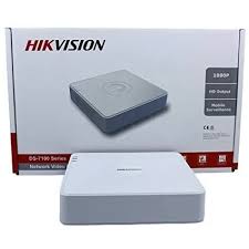 Hikvision 4 Channel DVR CCTV Recorder – HD Turbo DVR with H.265/H.265+ Compression, HDMI & VGA Output, Motion Detection, Remote Viewing via Hik-Connect, Supports HDTVI/AHD/CVI/CVBS Cameras