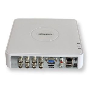 Hikvision 8 Channel DVR CCTV Recorder – Turbo HD Digital Video Recorder with H.265+ Compression, HDMI & VGA Output, Motion Detection, Hik-Connect Remote Viewing, Supports HDTVI/AHD/CVI/CVBS/IP Cameras