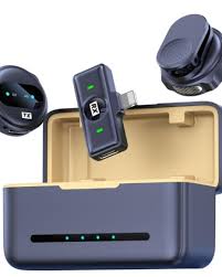 SX21 Wireless Microphone  Portable Wireless Mic System, Plug & Play, Noise Reduction, with up to 20m Long‑Range Transmission, Rechargeable for Streaming.