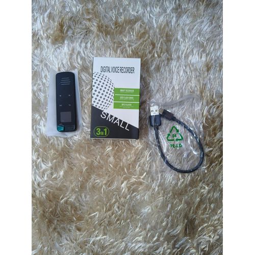 32GB Digital Voice Recorder – Portable Audio Recorder with Long Battery Life, Noise Reduction & One-Touch Recording