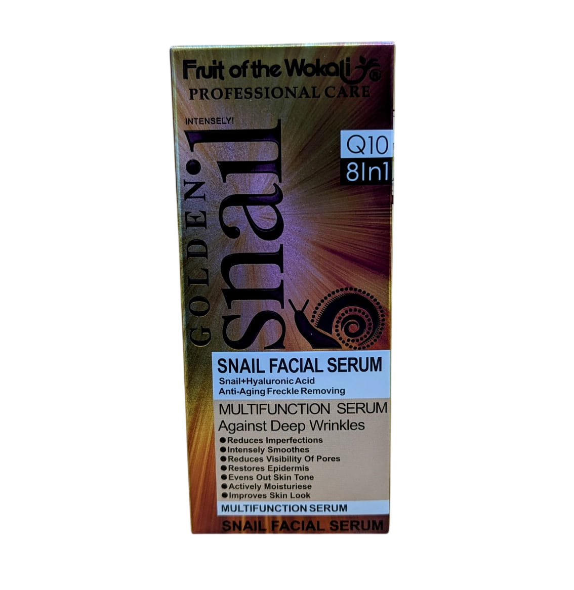 Fruit Of The Wokali Snail Serum – Anti‑Aging Face Serum for Wrinkles & Dark Spots, Hydrating Skin Care