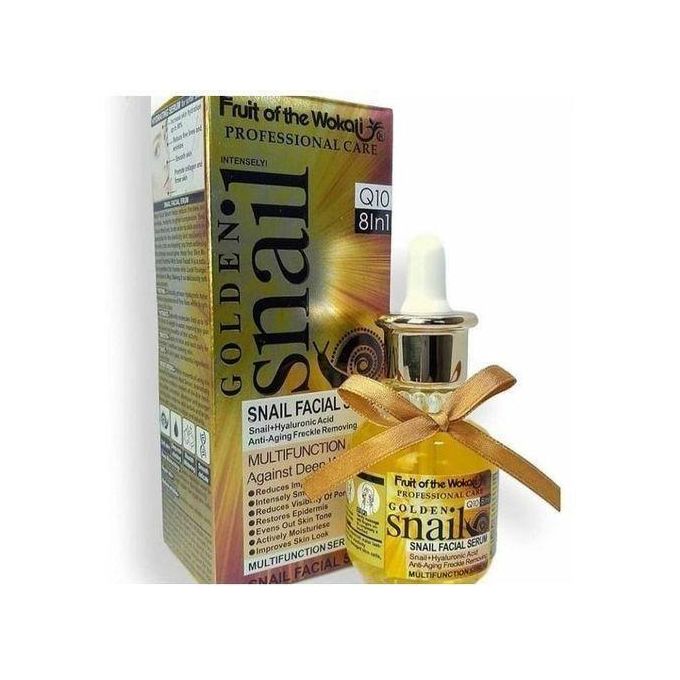 Fruit Of The Wokali Snail Serum – Anti‑Aging Face Serum for Wrinkles & Dark Spots, Hydrating Skin Care