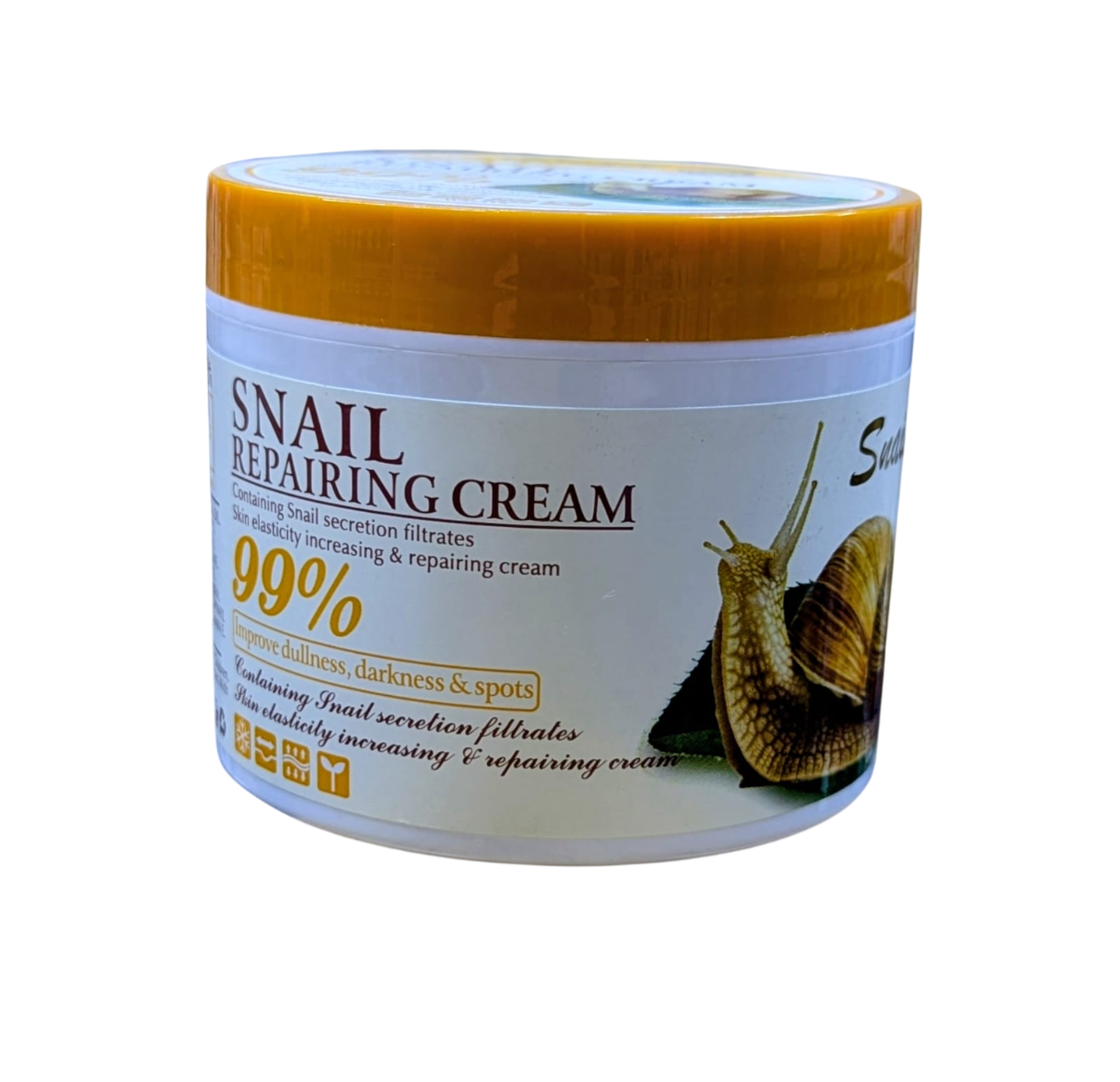 Fruit of the Wokali 99% Snail Repairing Cream – Face & Body Moisturizer, Acne Scar Repair, Anti-Wrinkle