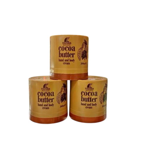 Roushun Cocoa Butter Hand & Body Cream – Deep Moisturizing & Skin Nourishment 300ml