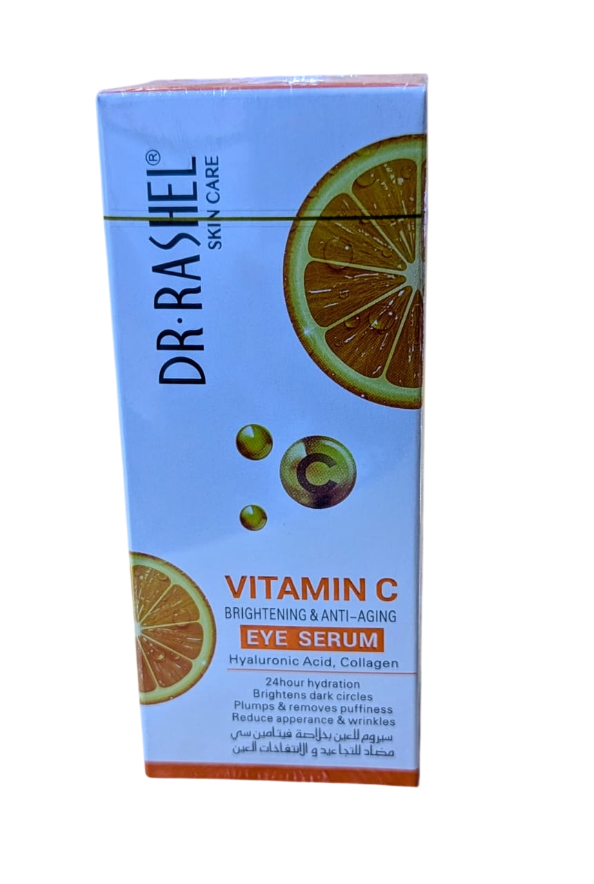 Dr. Rashel Vitamin C Brightening & Anti-Aging Eye Serum – Dark Circle & Wrinkle Repair