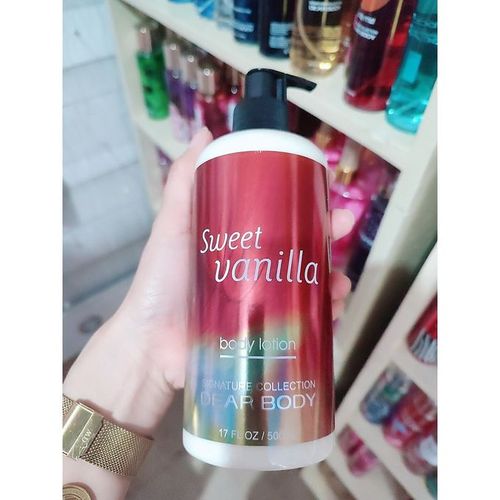 Dear Body Sweet Vanilla Lotion 500ml – Hydrating & Nourishing Body Moisturizer