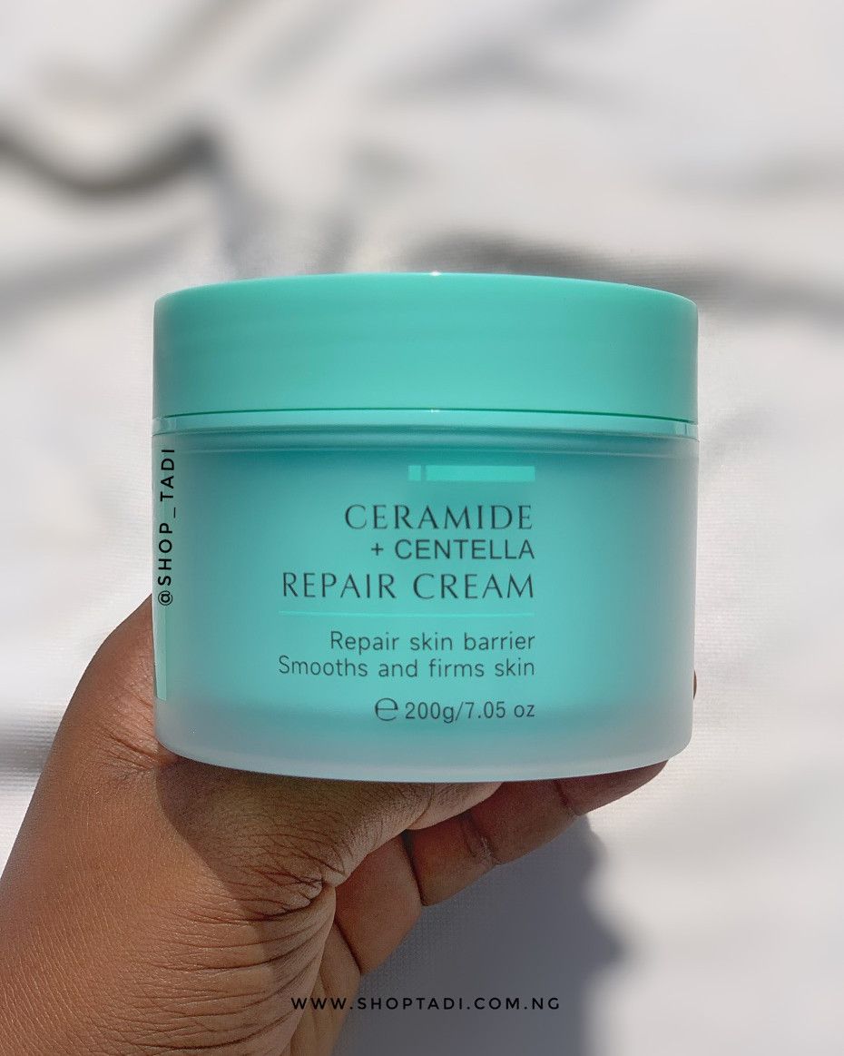 Estelin Ceramide + Centella Repair Cream 200g – Skin Barrier Strengthening & Deep Hydration Moisturizer for Sensitive Skin