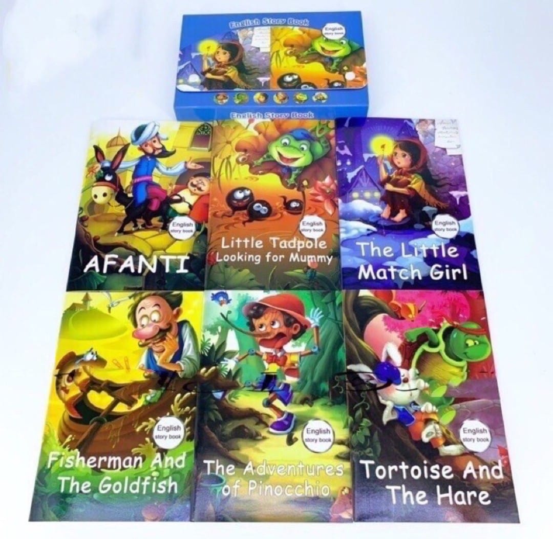 Kids English Storybook Collection 6-in-1 – Educational & Entertaining Books for Children
