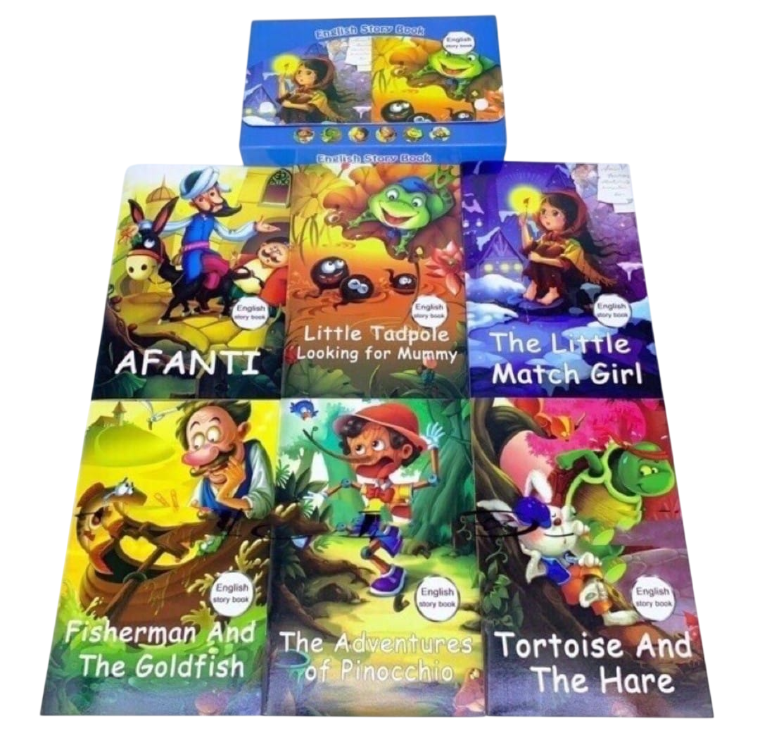 Kids English Storybook Collection 6-in-1 – Educational & Entertaining Books for Children
