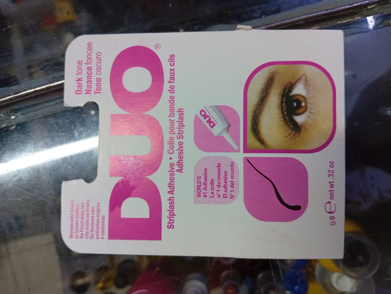 DUO Striplash Adhesive Dark Tone Lash Glue – Long-Lasting Eyelash Glue for Black & Brown Lashes | Secure Hold & Easy Application view 3