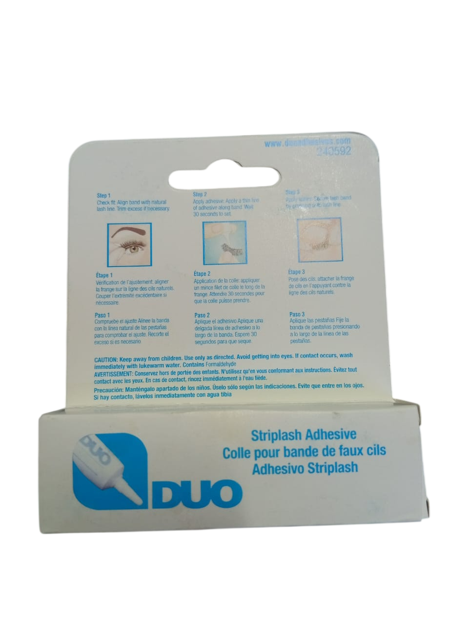 DUO Striplash Adhesive Dark Tone Lash Glue – Long-Lasting Eyelash Glue for Black & Brown Lashes | Secure Hold & Easy Application view 6