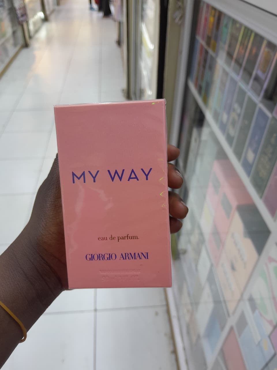 Giorgio Armani My Way Eau de Parfum 100ml – Luxury Long-Lasting Floral Perfume for Women, Original Designer Scent
