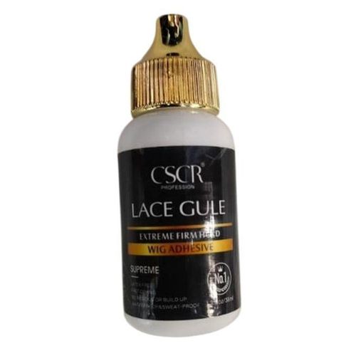 CSCR Professional Lace Glue Extreme Firm Hold Wig Adhesive – Waterproof Long Lasting Lace Wig Glue.