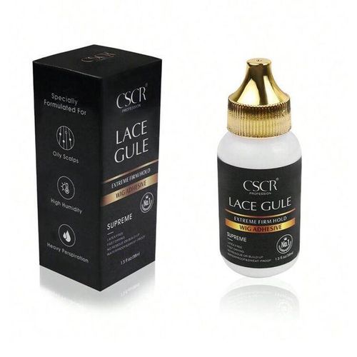 CSCR Professional Lace Glue Extreme Firm Hold Wig Adhesive – Waterproof Long Lasting Lace Wig Glue.