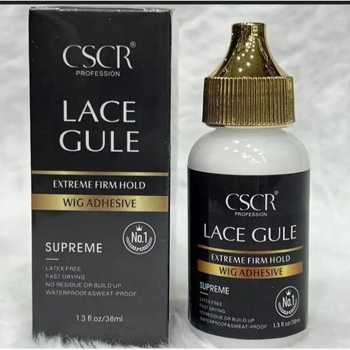 CSCR Professional Lace Glue Extreme Firm Hold Wig Adhesive – Waterproof Long Lasting Lace Wig Glue.