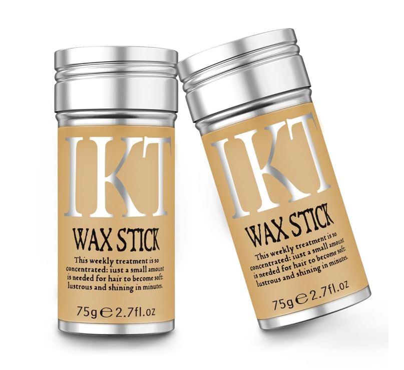 IKT Hair Wax Stick – Strong Hold Styling Wax for Flyaways, Frizz Control & Smooth Hair Finish