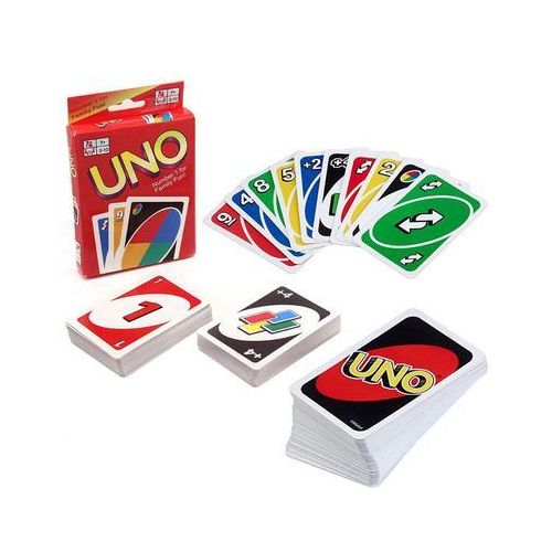 UNO Family Fun Card Game – Original Mattel UNO Cards – Classic Family & Party Game for Kids and Adults