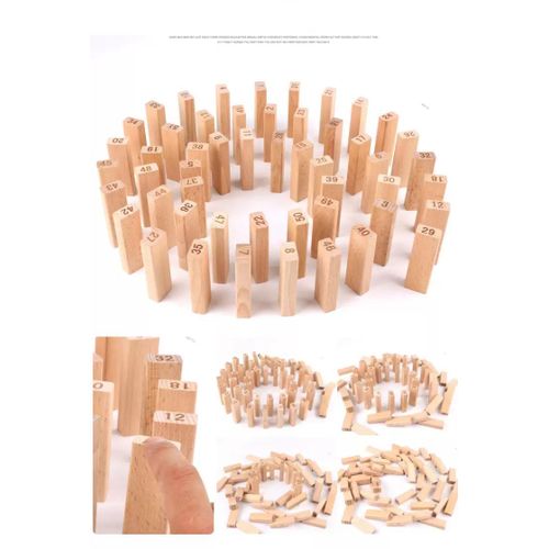 Jumbo Wooden Puzzle Cube Toy – Fun Brain Teaser Game for Kids & Adults | Educational Party Game Block Set