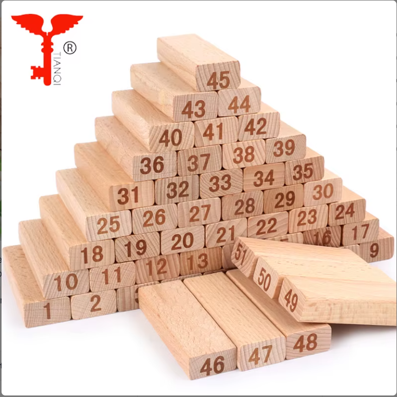 Jumbo Wooden Puzzle Cube Toy – Fun Brain Teaser Game for Kids & Adults | Educational Party Game Block Set