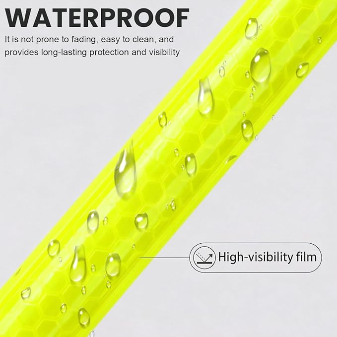 12Pcs Bicycle Spoke Reflectors, 360° Visibility Bike Warning Spoke Lights Covers, Easy Install Wheel Reflective Clips for Mountain Road Folding Kids Bike Wheelchair Motorcycle Safety Accessories