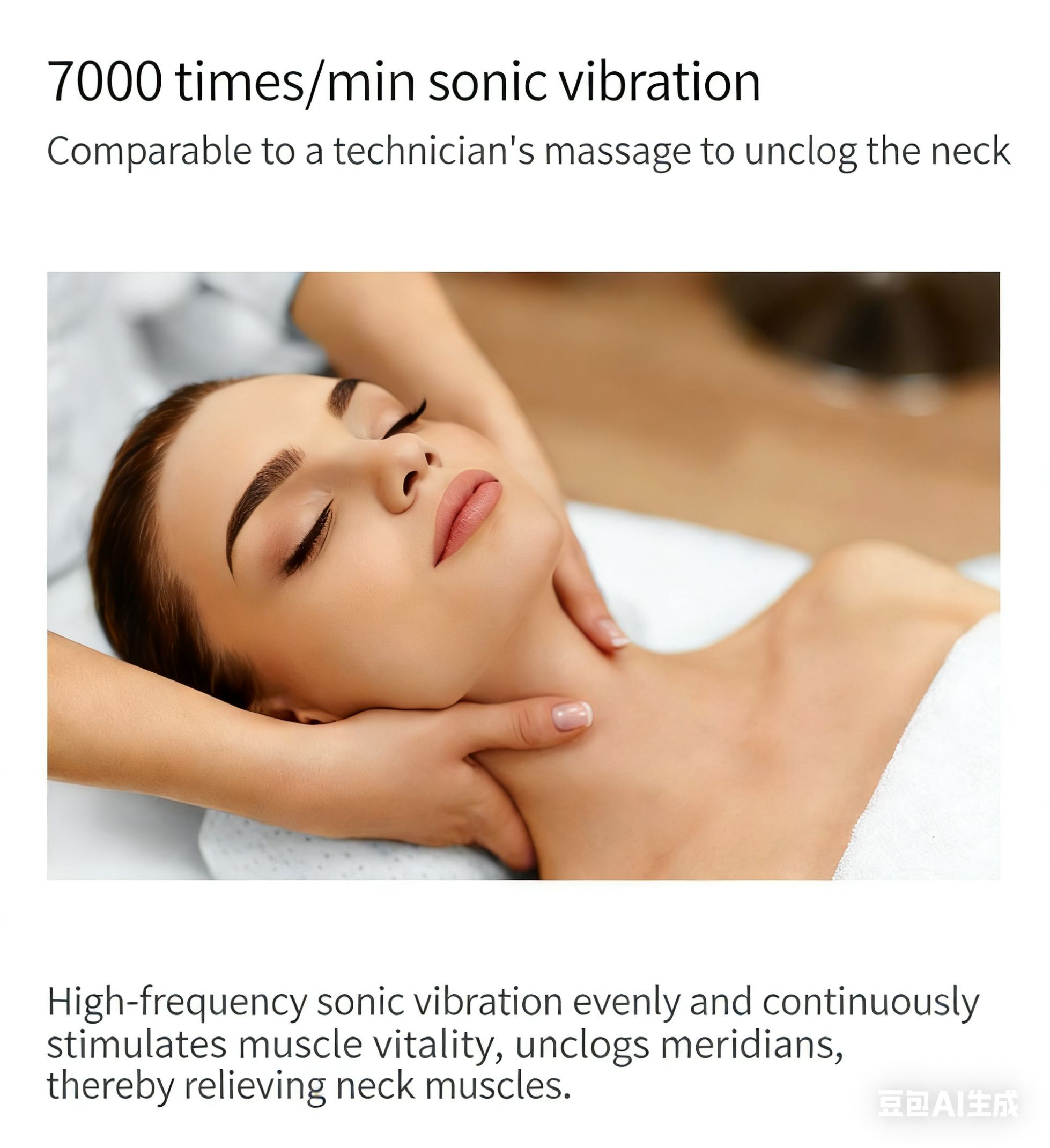 Medical 7‑in‑1 Face Neck Lifting Massager, LED Light Therapy Microcurrent Face Care Product, Anti‑Aging Skin Tightening Beauty Device for Wrinkle Reduction & Double Chin Contouring